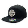 Bekuyini Street Cap in black with embroidered Bekuyini Apparel badge
