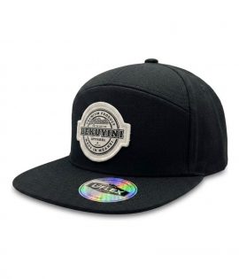 Bekuyini Street Cap in black with embroidered Bekuyini Apparel badge
